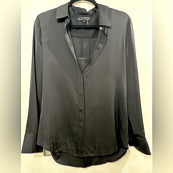 Donna Karan Tops - Donna Karan Collection 2 piece - blouse with camisole